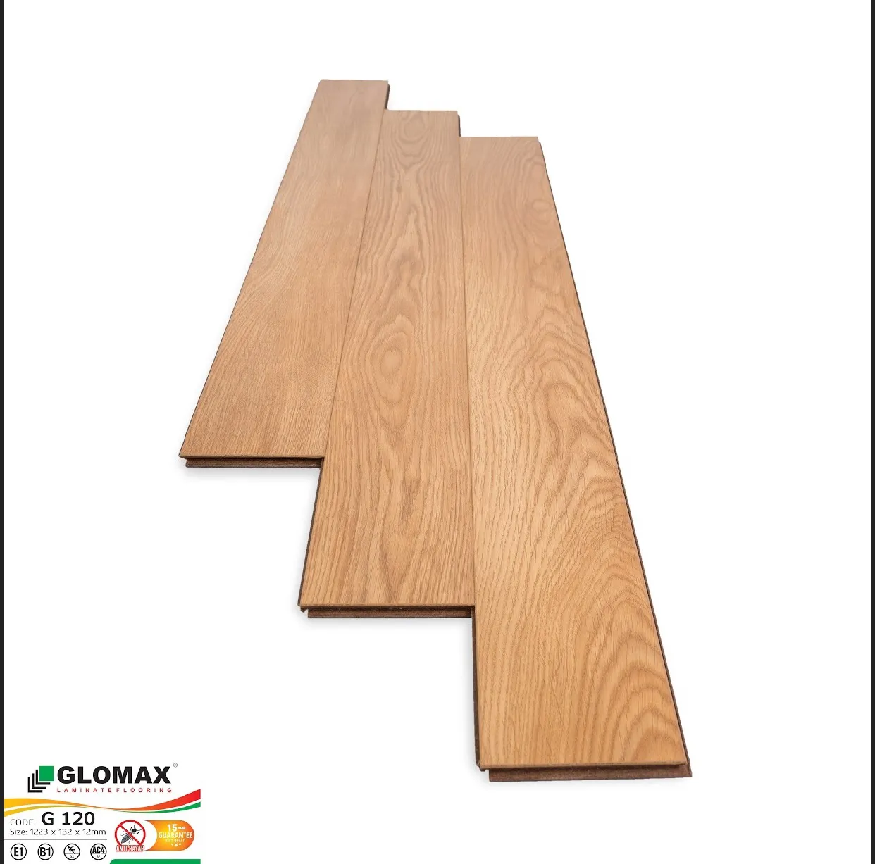 Sàn gỗ Glomax G120, 12mm