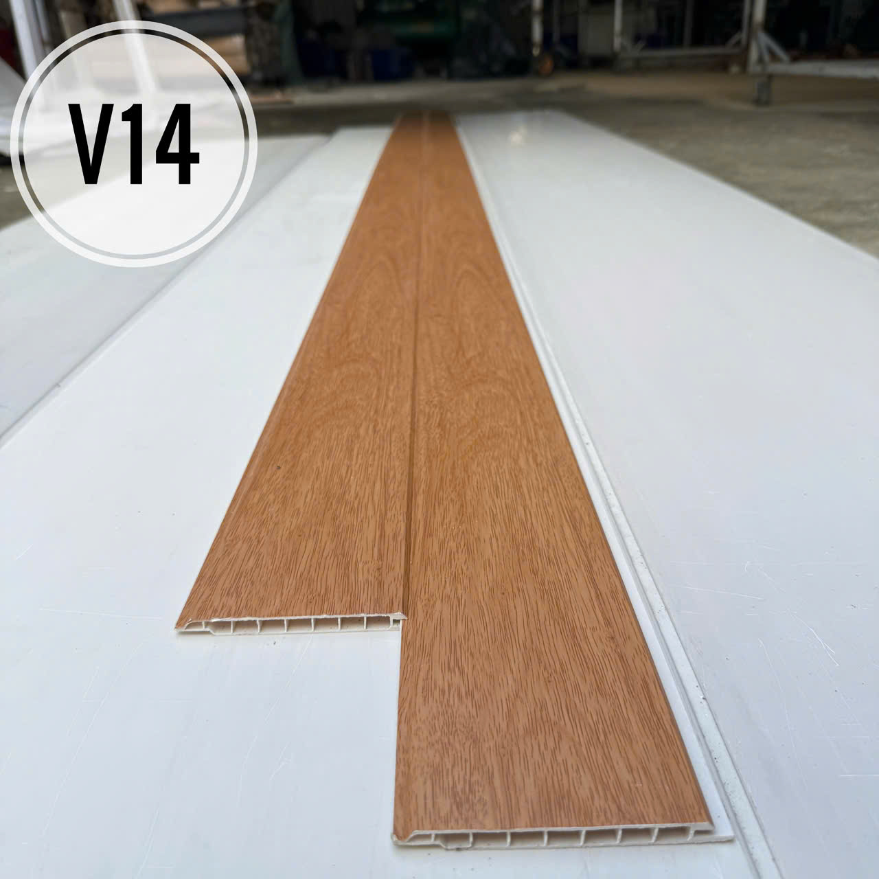 Alternative view of Tấm nhựa ốp tường, nhựa ốp tường, trần nhựa giả gỗ, tấm nhựa vân gỗ NANO9-100 NANOVIP125-100