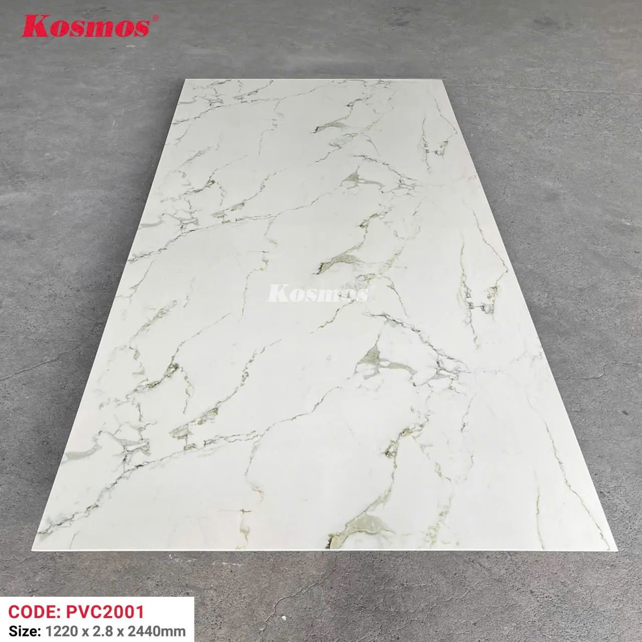 Thi công  nhựa ốp tường pvc giả đá Kosmos - 1m vuông tấm nhựa giả đá - Ảnh 15