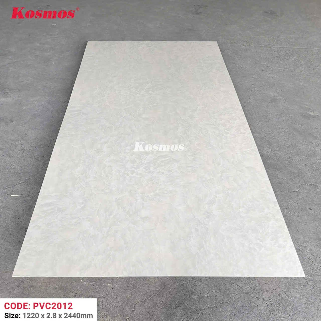 Thi công  nhựa ốp tường pvc giả đá Kosmos - 1m vuông tấm nhựa giả đá - Ảnh 12