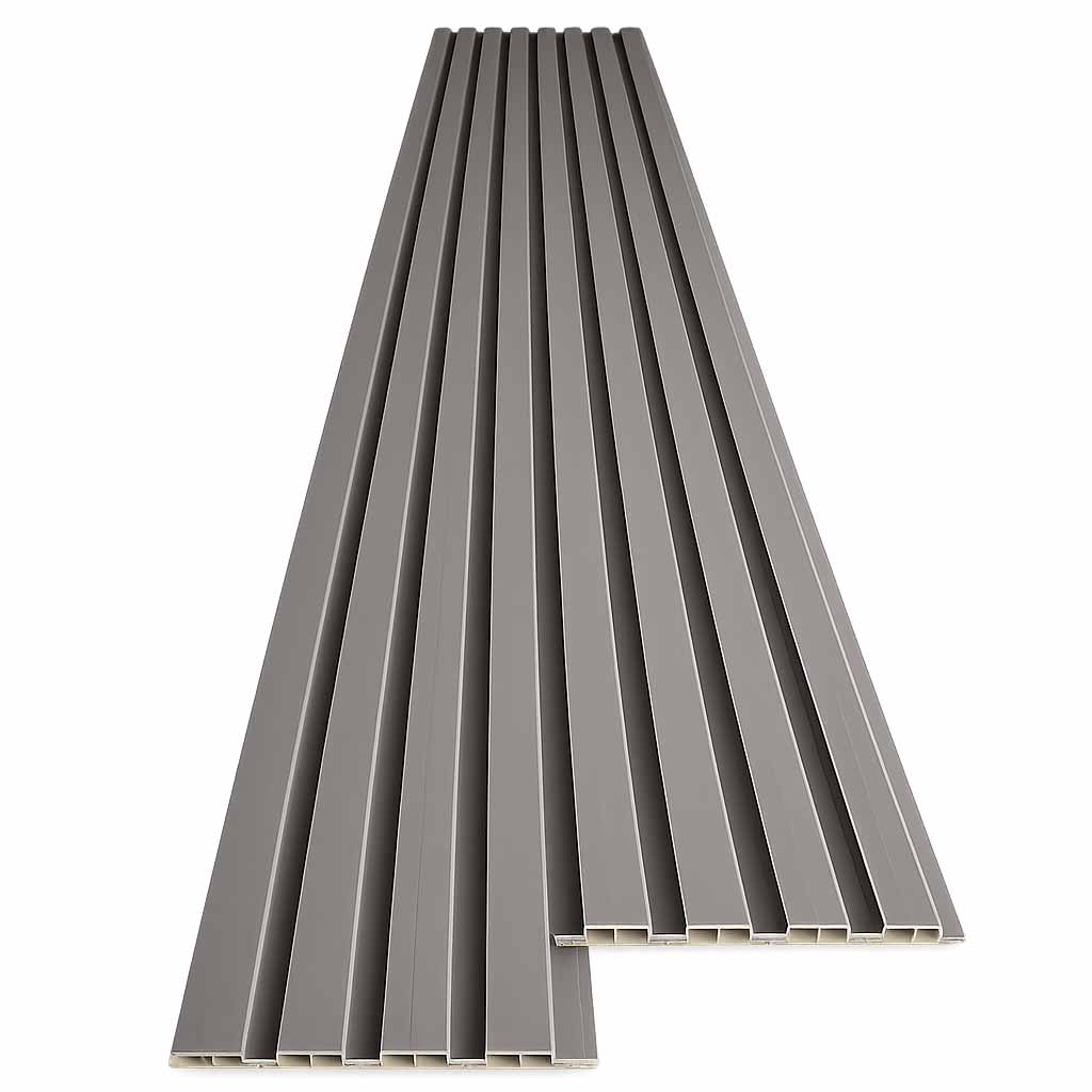 Lam Nhựa Giả Gỗ Ốp Tường, Ốp Trần, Lam 4 Sóng, Tấm Nhựa Giả Gỗ - Ảnh 4