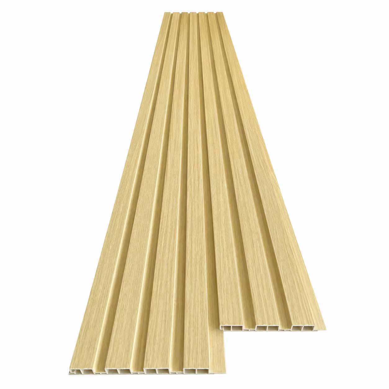 Lam Nhựa Giả Gỗ Ốp Tường, Ốp Trần, Lam 4 Sóng, Tấm Nhựa Giả Gỗ - Ảnh 13