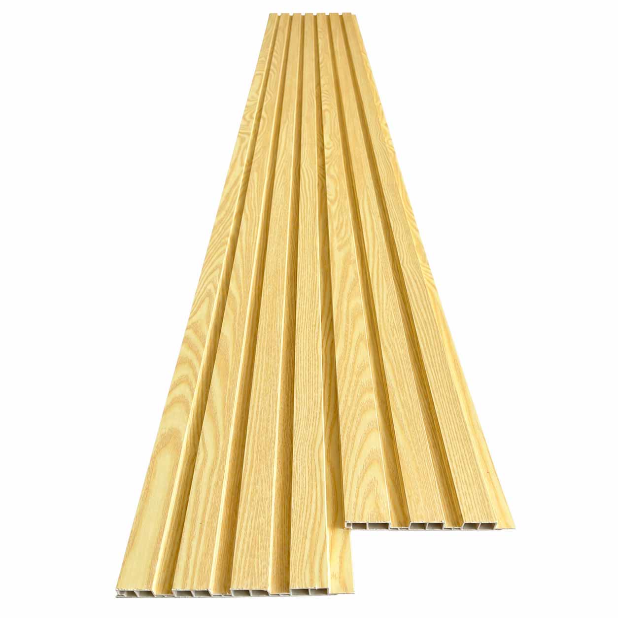 Lam Nhựa Giả Gỗ Ốp Tường, Ốp Trần, Lam 4 Sóng, Tấm Nhựa Giả Gỗ - Ảnh 12