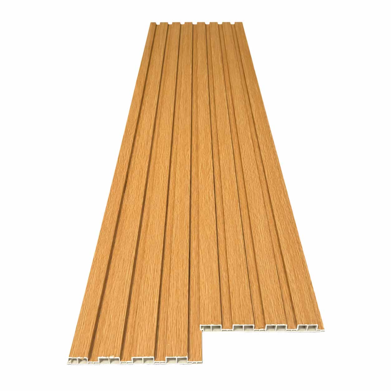 Tấm Nhựa Giả Gỗ, Lam 4 Sóng 150x9x2900mm ds