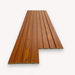 Alternative view of Tấm nhựa giả gỗ, lam nhựa giả gỗ ốp trần, ốp tường, tấm nhựa lam sóng TD050