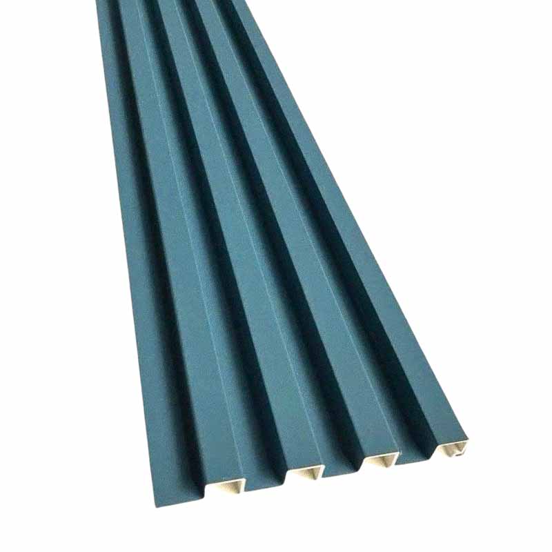 Tấm Nhựa Lam Sóng, Tấm Nhựa Giả Gỗ, Lam Nhựa Giả Gỗ Ốp Tường, Màu Đen - Ảnh 5
