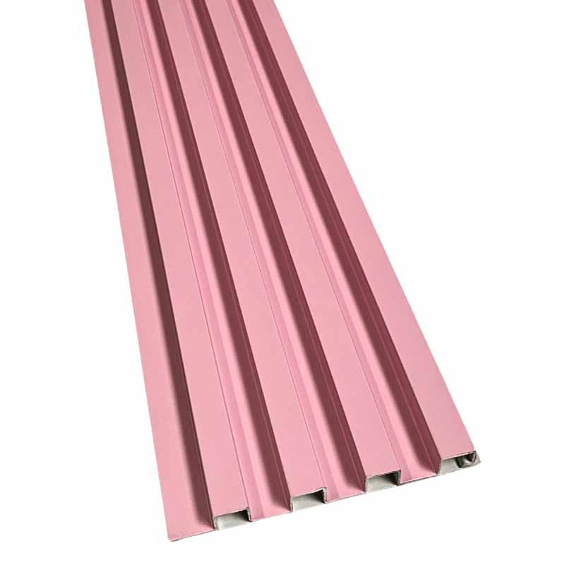 Lam Sóng Nhựa Màu Hồng, Nhựa Ốp Tường Giả Gỗ, Lam Nhựa Giả Gỗ, Ốp Trần, Ốp Tường - Ảnh 4