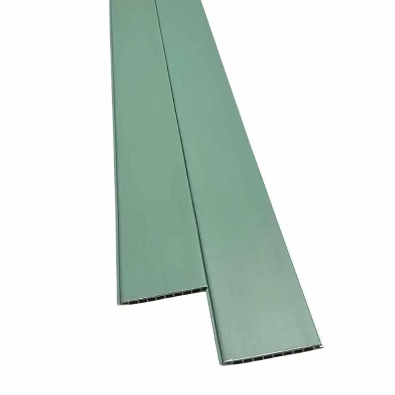 Alternative view of Tấm Nhựa Lam Sóng Màu Xanh, Tấm Nhựa Giả Gỗ Ốp Trần Ốp Tường, 4 Sóng Cao Màu Xanh
