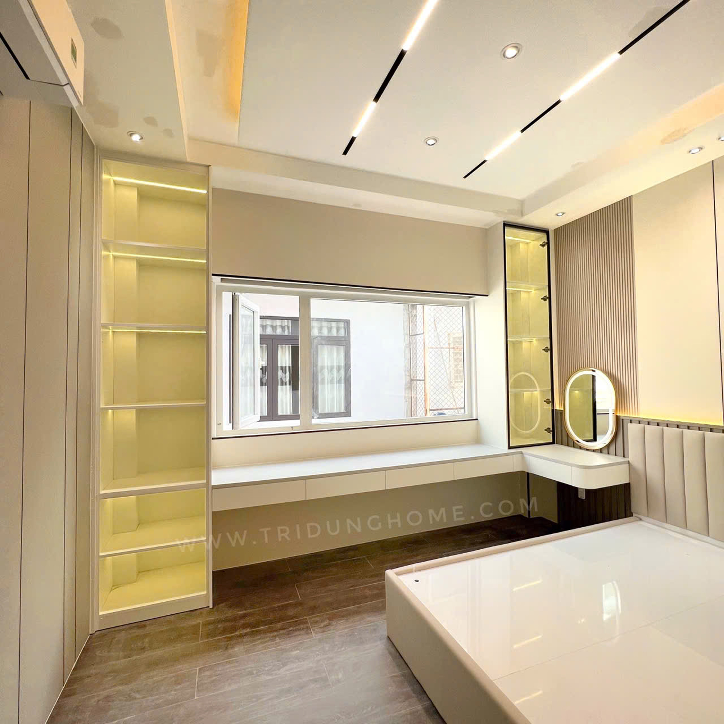 Tấm ốp than tre trơn, đơn sắc