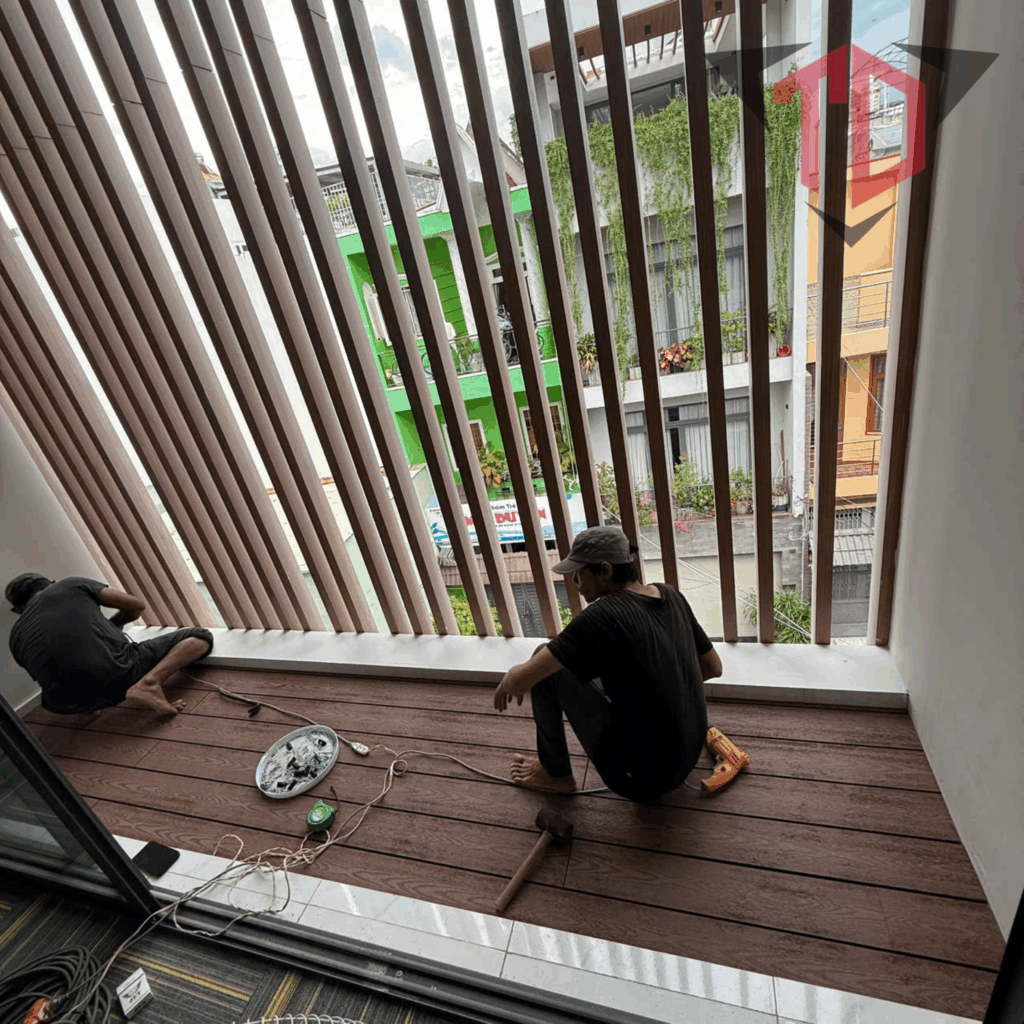 Sàn Gỗ Nhựa Ngoài Trời
