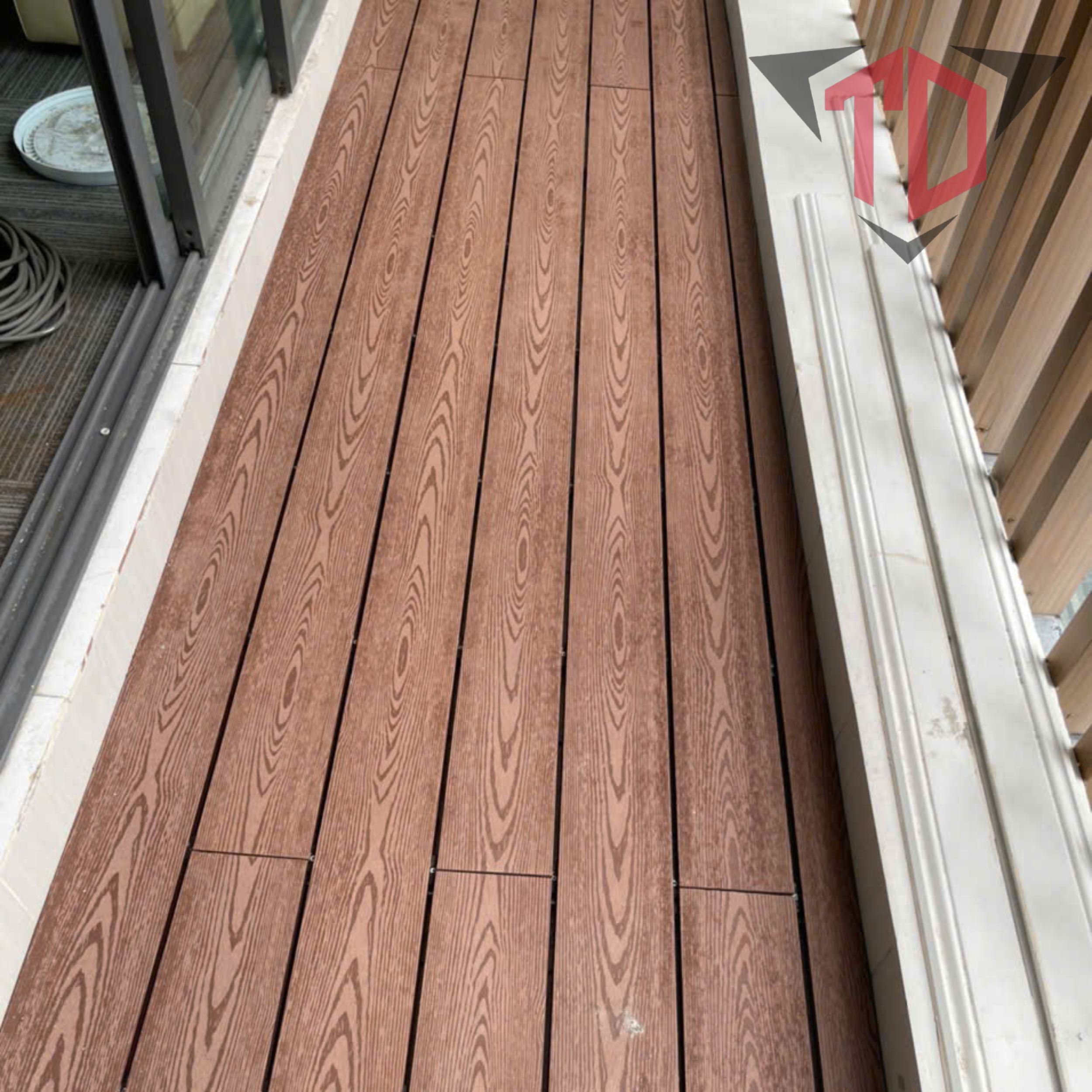 sàn gỗ nhựa ngoài trời
