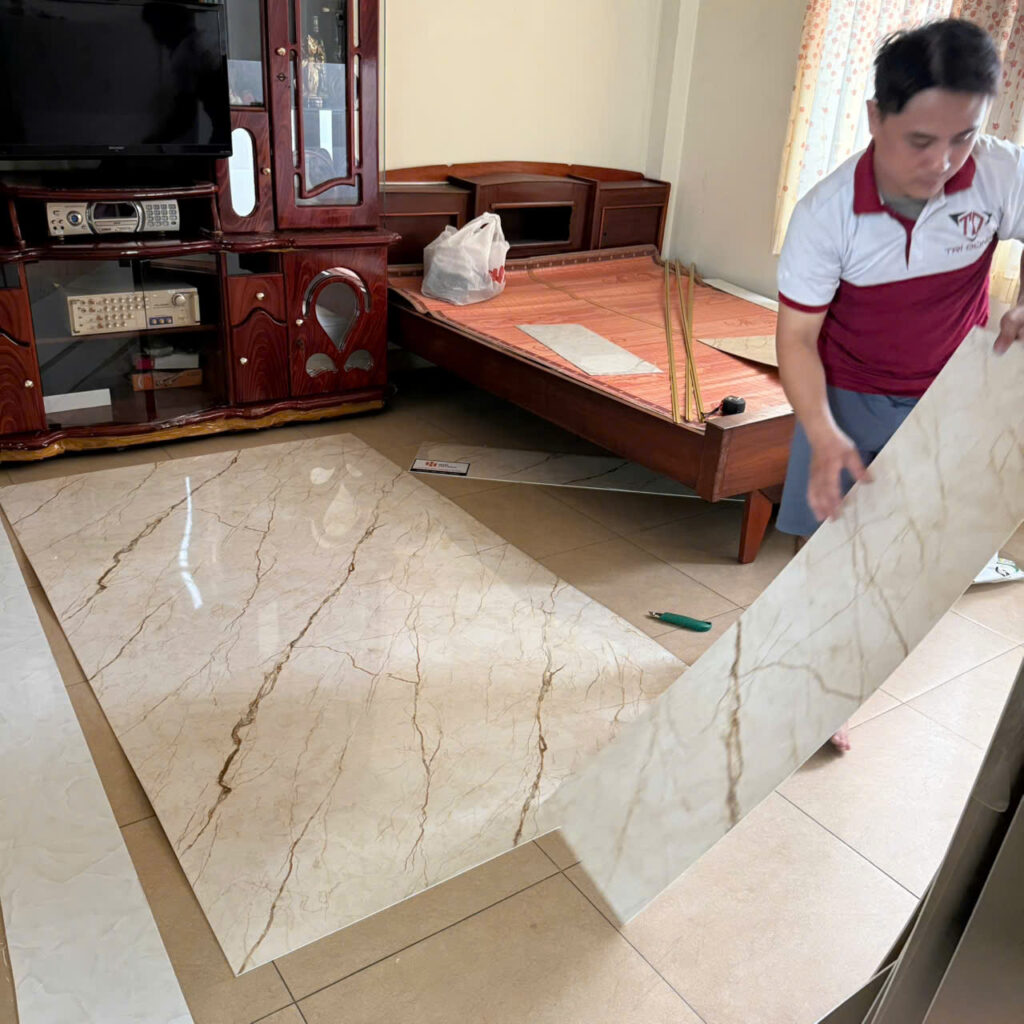 Tấm nhựa vân đá PVC