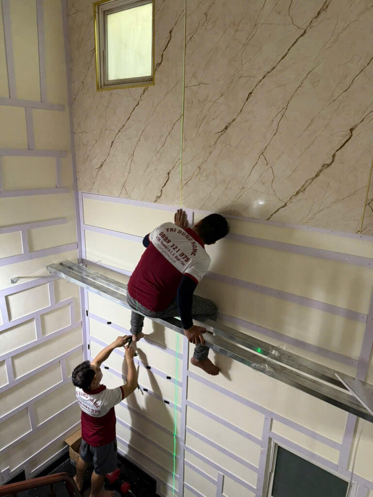 Tấm nhựa PVC vân đá