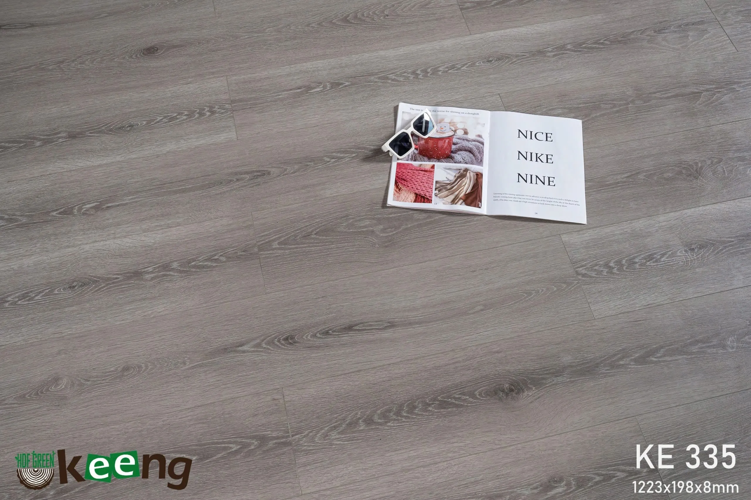 Sàn gỗ Keeng Cốt Xanh KE389 - Ảnh 5