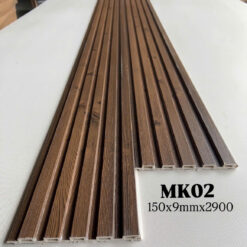 Alternative view of Nhựa giả gỗ ốp tường 5 sóng MK02