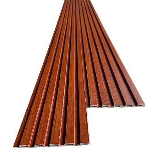 Thi công nhựa ốp tường 5 sóng MK04