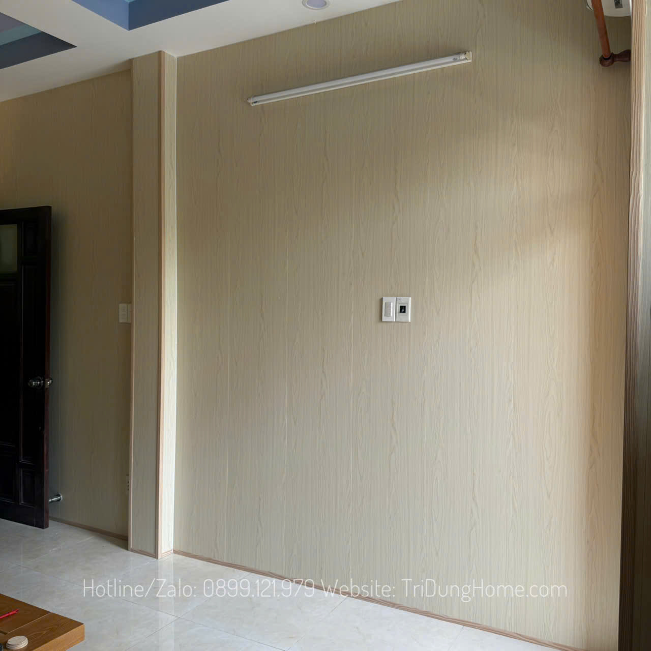 nhựa giả gỗ ốp trần