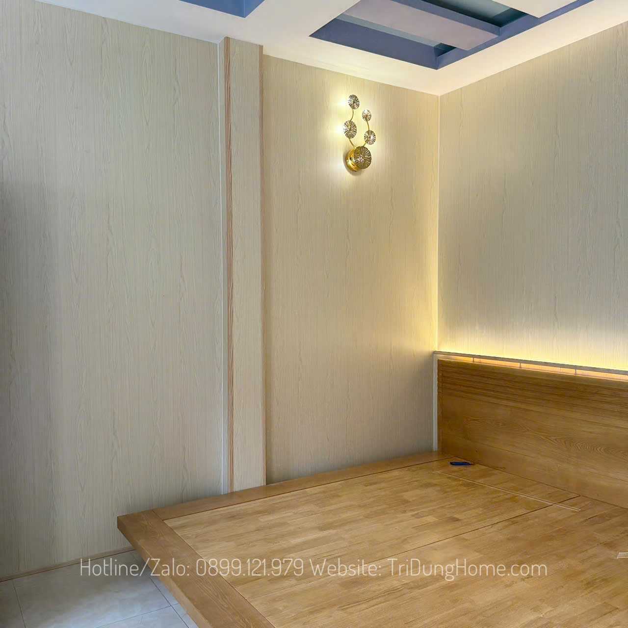 nhựa giả gỗ ốp trần