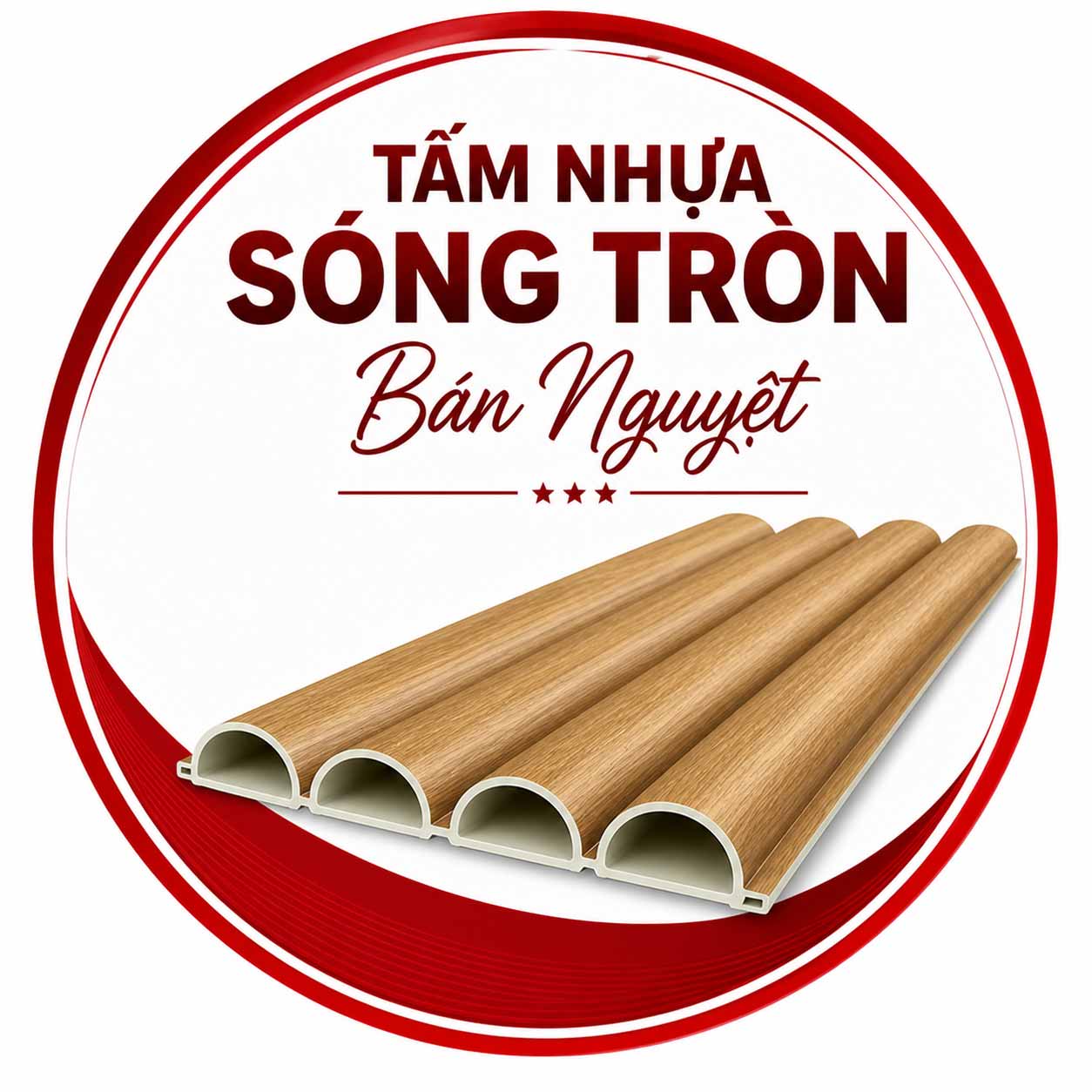 Tấm nhựa sóng tròn, bán nguyệt